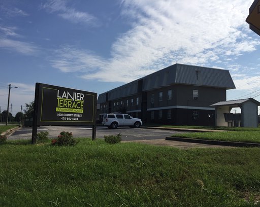Lanier Terrace Apartments sign